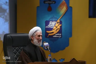 حجت‌الاسلام والمسلمین صدیقی، امام جمعه موقت تهران در اختتامیه مرحله نهایی مسابقات قرآن ارتش