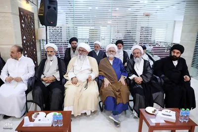 دیدار نمایندگان مراجع عظام تقلید با سرپرست حجاج ایرانی