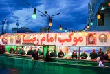 بدرقه خادمان موکب امام رضا (ع) در کرمانشاه