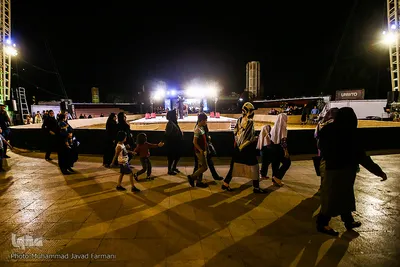 تعزیه «سوگ آزادگی» در بوستان آب و آتش
