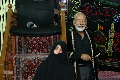 مراسم تعزیه خوانی وداع حضرت علی اکبر(ع)