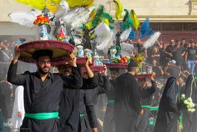 مراسم تعزیه و مقتل‌خوانی در خمینی‌شهر اصفهان