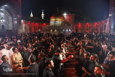 هیئت عزاداران کشور هند و پاکستان در حسینیه حرم رضوی