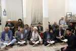 جلسه قرائت قرآن منزل استاد محمدرضا مجاهد در یزد