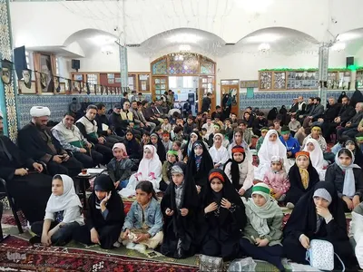 عزاداری و اجتماع حماسی نوجوانان و جوانان امام رضایی در اهر