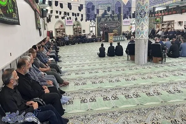 عزاداری مردم بابلسر در سالروز شهادت امام حسن عسکری(ع) و گل افشانی مزار سه شهید گمنام علقمه