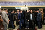 تشییع پیکرهای مطهر شهدای گمنام در میان دانشگاهیان تبریز