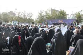 تشیع شهید آیت الله رئیسی و دو تن از همراهان در بیرجند