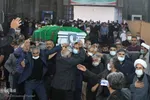مراسم استقبال مردم نی ریز از پیکر امام جمعه شهر خود‎‎