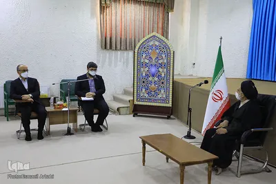 دیدار مدیرعامل سازمان تامین اجتماعی کشور با حجت‌الاسلام عبادی