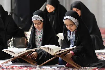 جزء خوانی قرآن در مصلی کرج‎