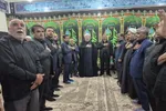مراسم عزاداری شب نهم محرم در بیت نماینده ولی‌ فقیه در لرستان
