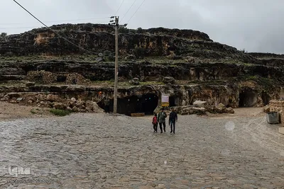 غار سنگ اشکن جهرم