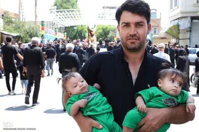 مراسم سنتی عزاداری عاشورای حسینی در اهر