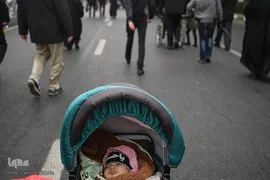 مراسم پیاده روی روز اربعین در تهران