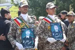 ملایر میزبان پیکر پاک دو شهید مدافع آسمان ایران‎