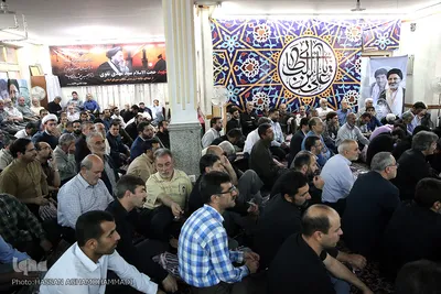مراسم ترحیم مجاهد جانباز، شهید حجت الاسلام مهدی تقوی در هیات محبین الائمه(ع) تهران