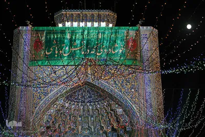 سالروز میلاد امام رضا (ع) در حرم رضوی
