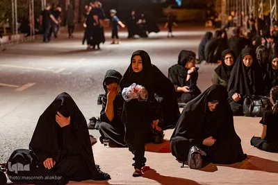 حسینیه ایران؛ عزاداری شب پنجم محرم‎‎