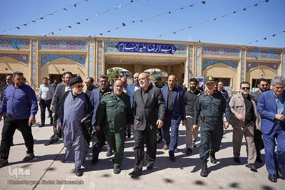 حضور وزیر کشور در حرم حضرت شاهچراغ (ع) ‎