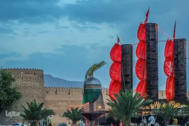 موکب بزرگ کشتی نجات «سفینه النجاه» در شیراز‎‎