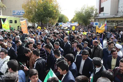 راهپیمایی ۱۳ آبان در شهرکرد