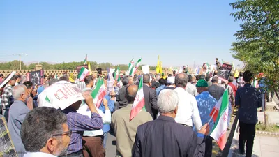 راهپیمایی محکومیت جنایات رژیم صهیونستی و حمایت از مردم مظلوم لبنان و فلسطین