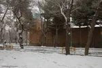 بارش برف در اهر