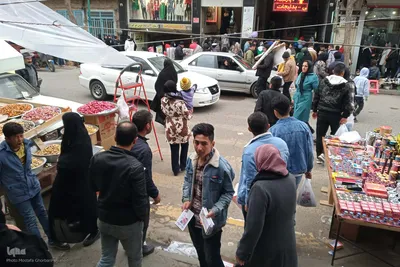 حال و هوای بازار خرید آخر سال در اهر