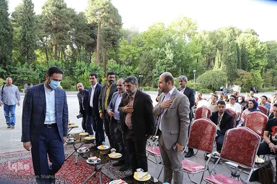 آیین افتتاح نمایشگاه هنر‌های سنتی و صنایع دستی استان‌های  اصفهان و هرمزگان