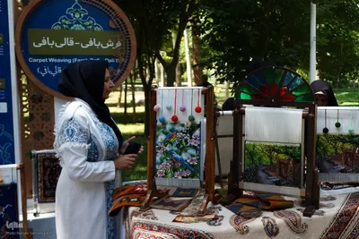 آیین بهره‌برداری از «گذر صنایع دستی» در اصفهان