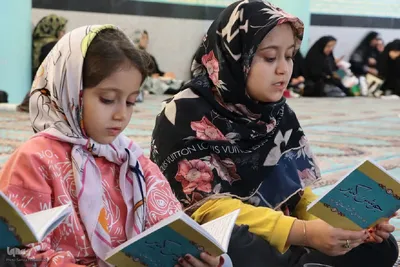 مراسم معنوی شب قدر در مصلی تکاب‎