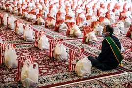 رزمايش «كمك مومنانه» در حرم شاهچراغ(ع)