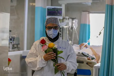 امید در بخش های ویژه بیماران کرونایی بیمارستان شهید فقیهی شیراز‎‎
