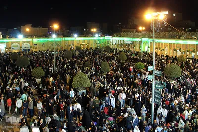 مراسم تحویل سال در حرم حضرت عبدالعظیم حسنی(ع)
