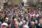 حضور پرشور مردم شهرستان اهر در راهپیمایی روز جهانی قدس