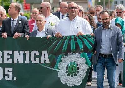 Gedenken an Massaker von Srebrenica