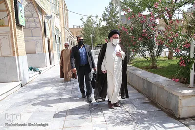 حجره طلبگی امام خمینی در مدرسه فیضیه قم
