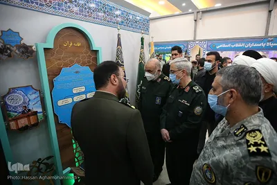 آیین افتتاحیه نمایشگاه دستاورد‌های قرآنی نیرو‌های مسلح