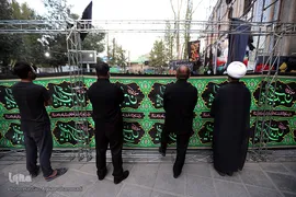 مراسم عزاداری چهارمین روز محرم در آستان مقدس امامزادگان عینعلی و زینعلی(ع)