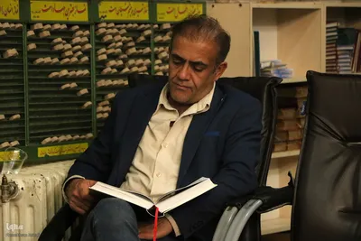مراسم جزءخوانی قرآن در حسینیه کربلایی‌های یزد‎