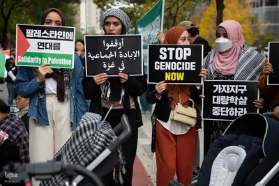 تداوم اعتراض به جنایات وحشیانه رژیم صهیونیستی در کشورهای مختلف جهان 