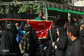 آیین پیاده‌روی جاماندگان اربعین حسینی در تهران(۳)