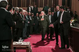 محمدجواد ظریف، وزیر امور خارجه در کنگره ملی الماس‌های درخشان
