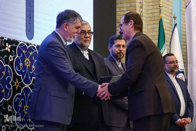مراسم بزرگداشت هفته پژوهش در سازمان فرهنگ و ارتباطات اسلامی