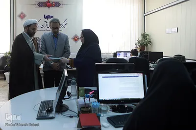 بازدید  حجت الاسلام والمسلمین مهدی فرمانیان، معاون امور بین الملل مجمع جهانی اهل بیت(ع) از ایکنا
