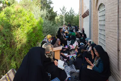 مراسم دعای عرفه در تخت فولاد