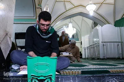 مراسم معنوی اعمال ام داود در حرم عبدالعظیم الحسنی(ع)