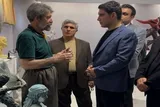 استاندار کردستان از کارگاه ۲ هنرمند نامدار سنندجی بازدید کرد