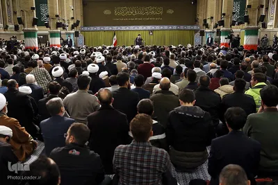 دیدار جمعی از مردم آذربایجان شرقی با حضرت آیت‌الله العظمی خامنه‌ای، رهبر انقلاب